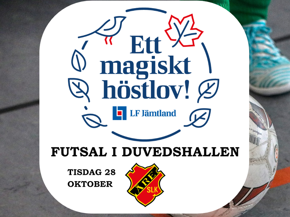 Magiskt höstlov 2025 - Futsal i Duvedshallen